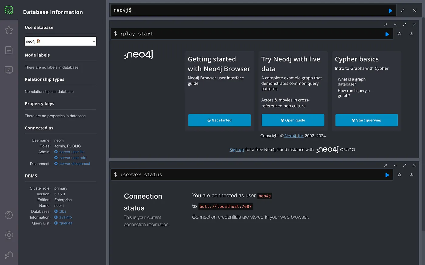 Neo4j Browser