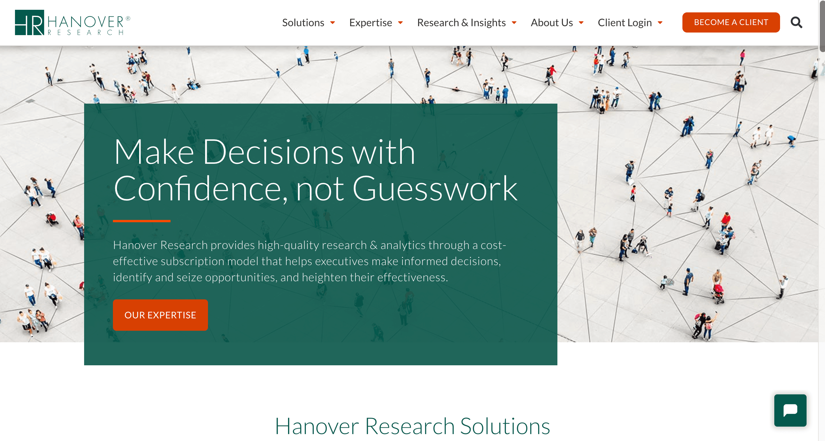 Hanover Research platform