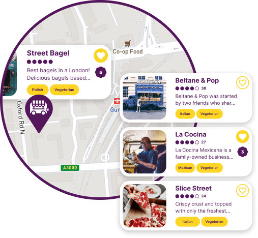 MyStreats interface 3