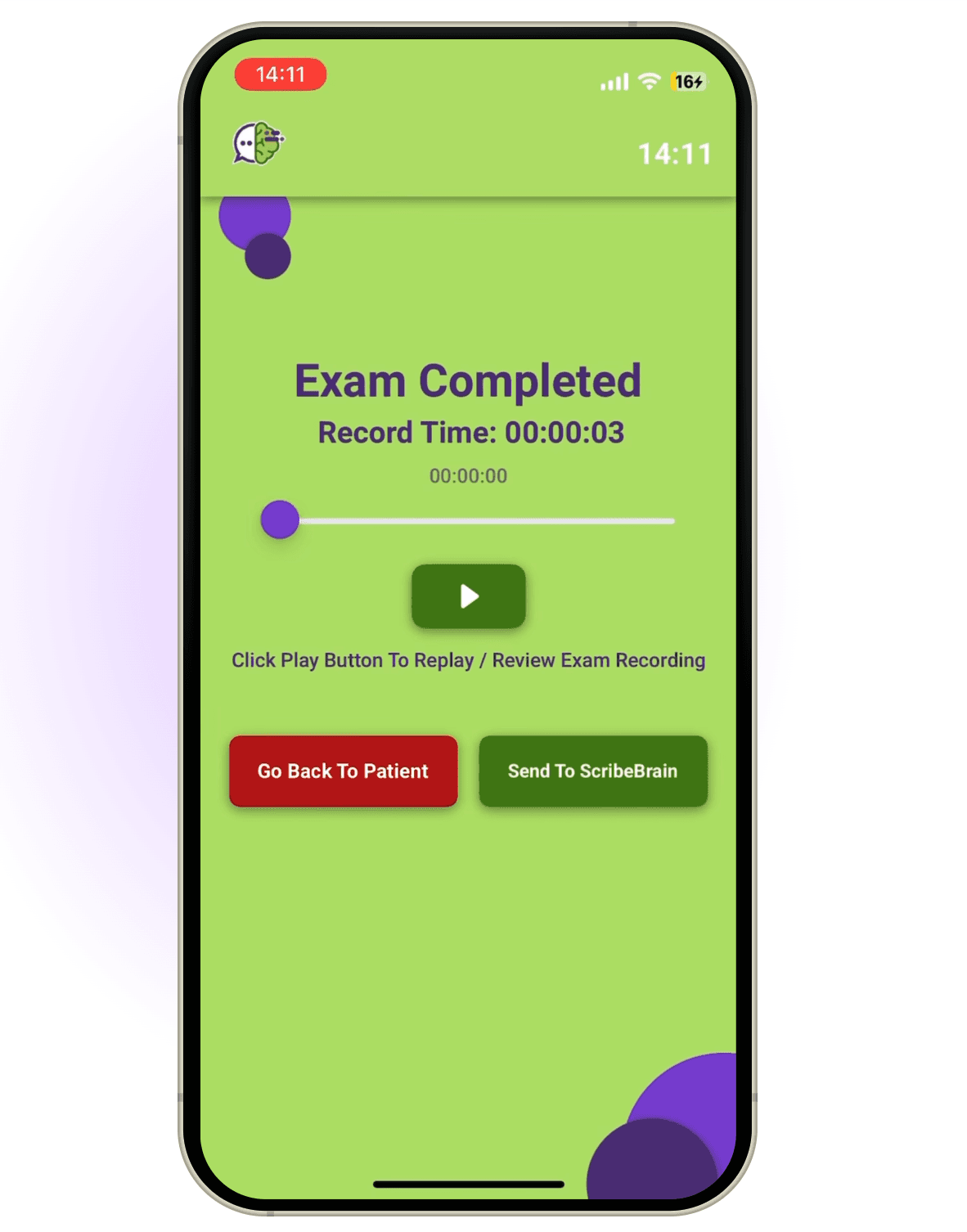 ScribeBrain interface 2