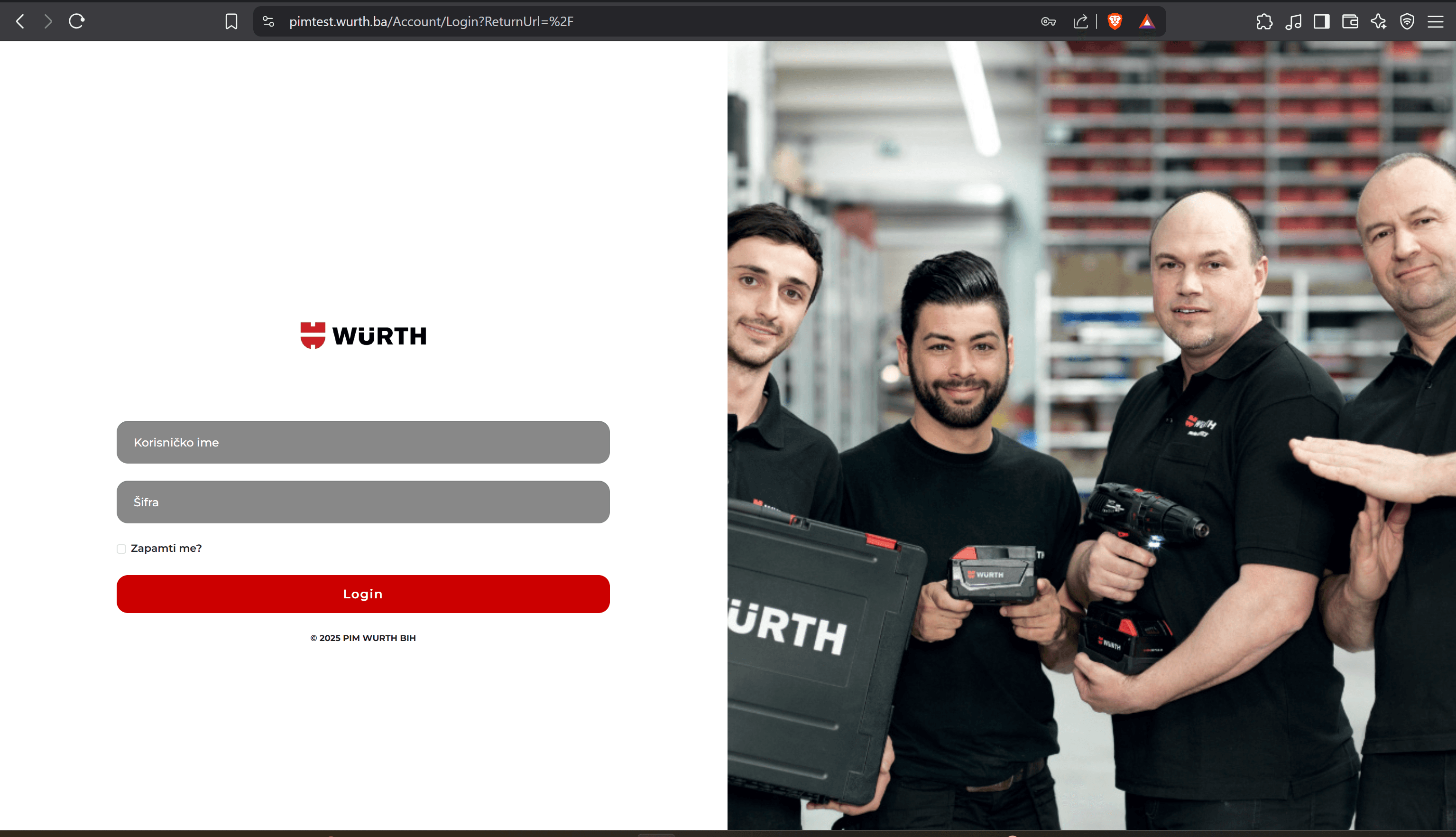 Wurth platform